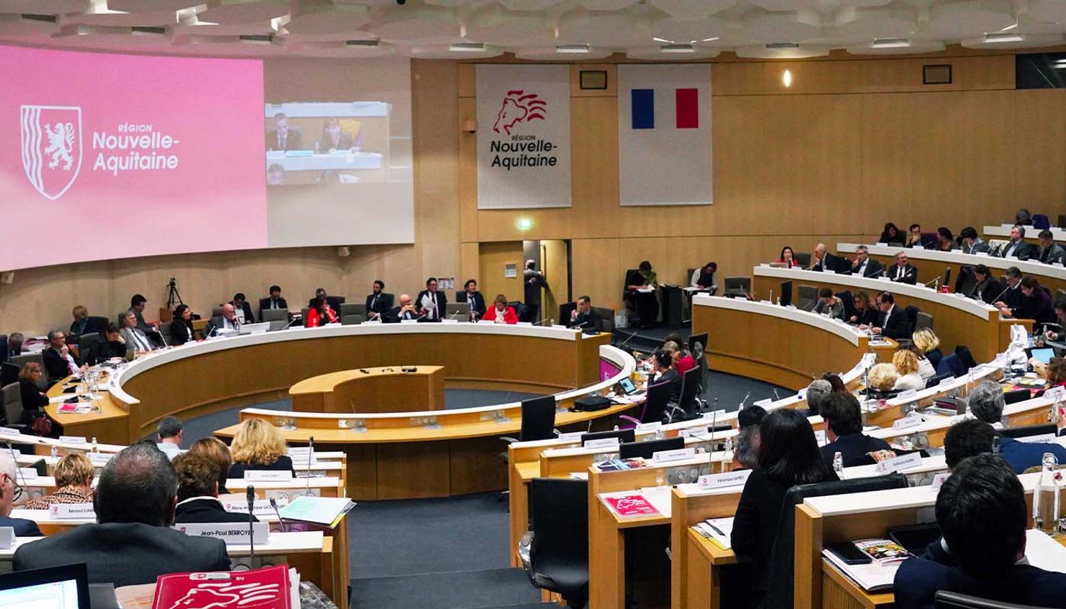 Hémicycle Nelle Aquitaine